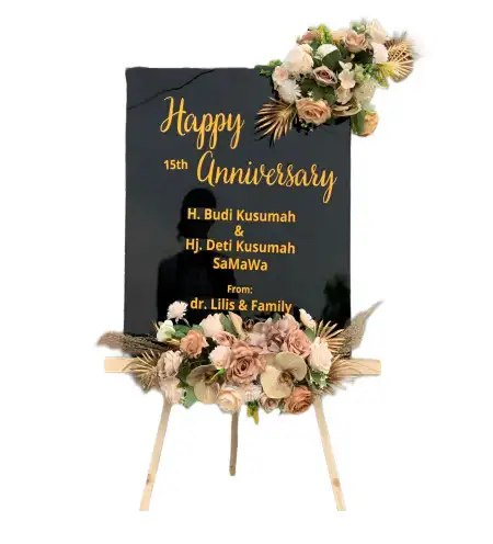 Papan Bunga Akrilik Kalia Lia