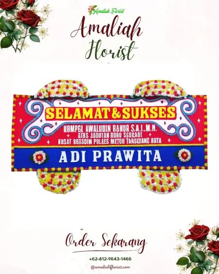 Papan Bunga Ucapan Selamat Kalia Lia